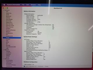 APPLE MACBOOK AIR M1/8GB Ram/256gb SSD - A2337